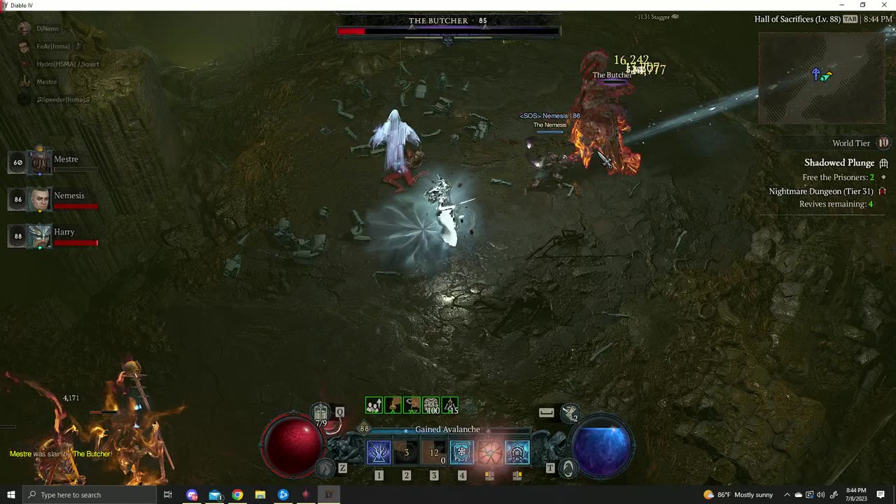 Diablo 4 Butcher Kill (he killed Kenny)