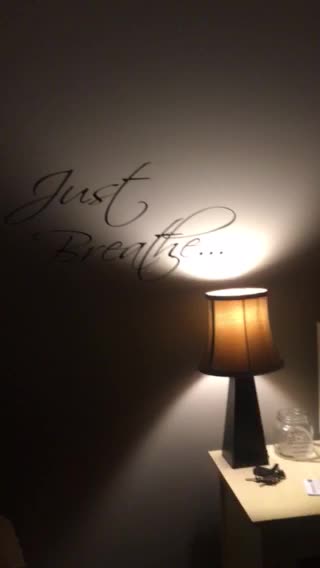 Prenatal massage room tour, with low light and relaxing music