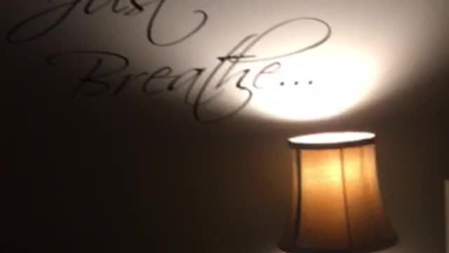 Prenatal massage room tour, with low light and relaxing music