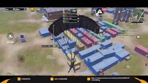 English PubG Mobile :Playing Squad-Streaming with Turnip