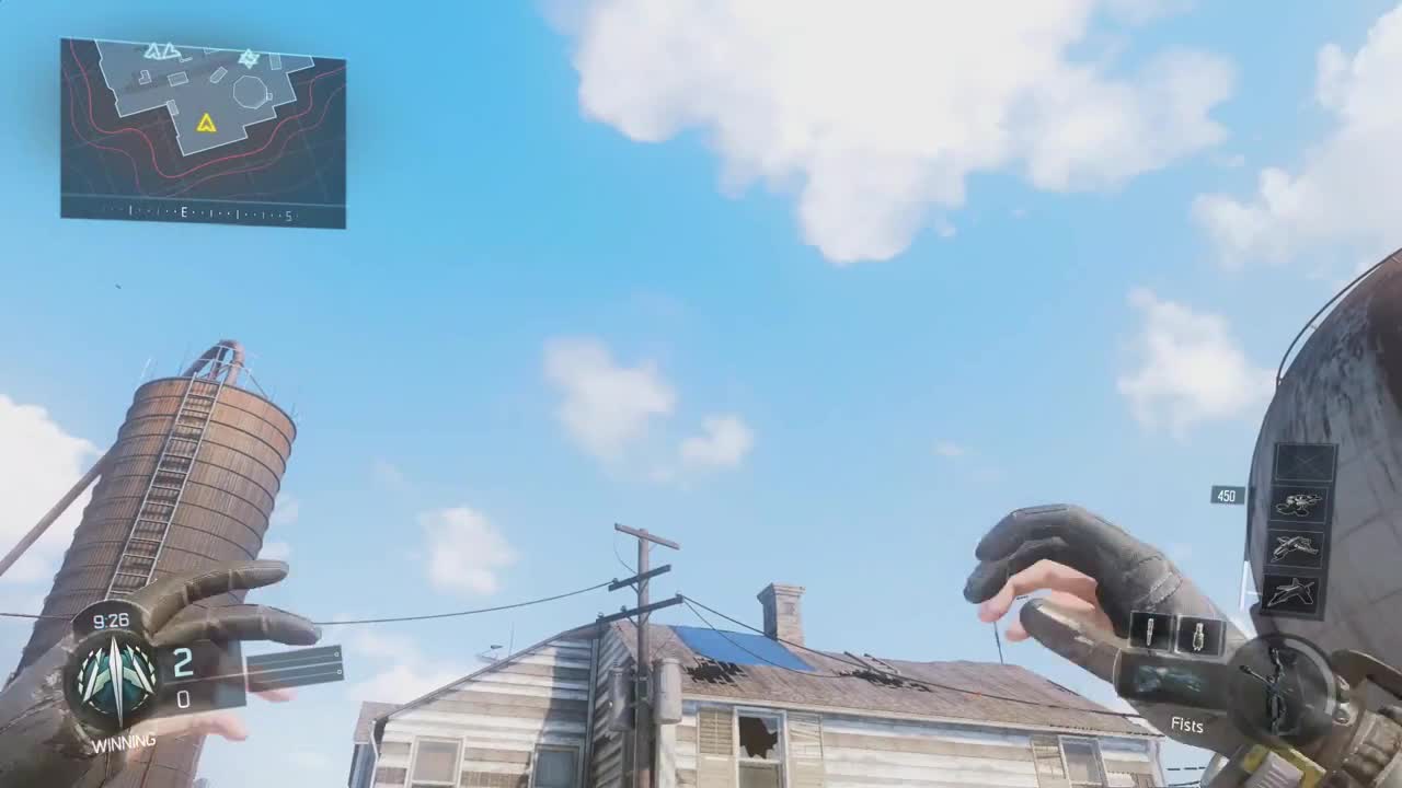 Black Ops 3: Butterfly knife & wrench gameplay footage