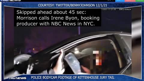 NBC had their people follow Rittenhouse jury bus