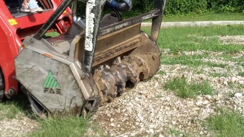 DRIVING THE TRACKLOADER BACK HOME