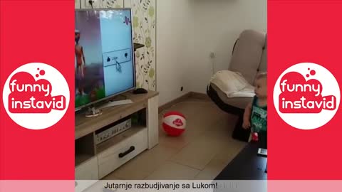 TRY NOT TO LAUGH OR GRIN WHILE WATCHING FUNNY KIDS VIDEOS COMPILATION 2018 P 2 Funny InstaVid