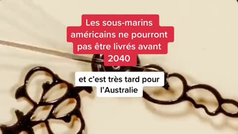 The France could eventually sell submarines to Australia.