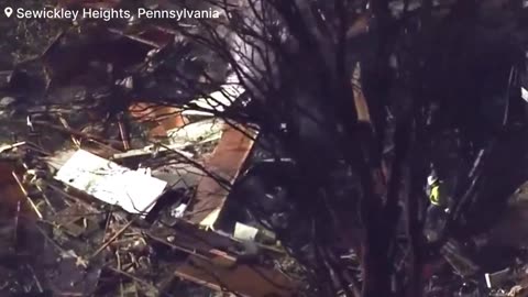 🚨BREAKING: Numerous Emergency crews are on scene of a large house explosion Sewickley | Pennsylvania