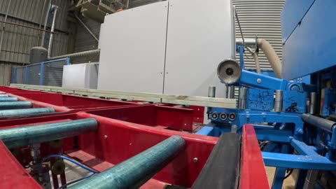 Wood Runner infeed