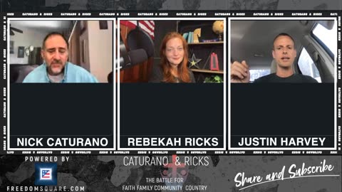 NICK CATURANO AND REBEKAH RICKS INTERVIEWS JUSTIN HARVEY
