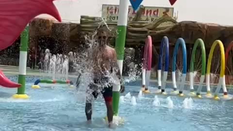Water park masti in summers .. garmi me masti