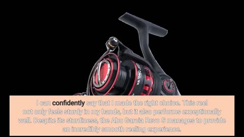 Real Reviews: Abu Garcia Revo S Spinning Reel