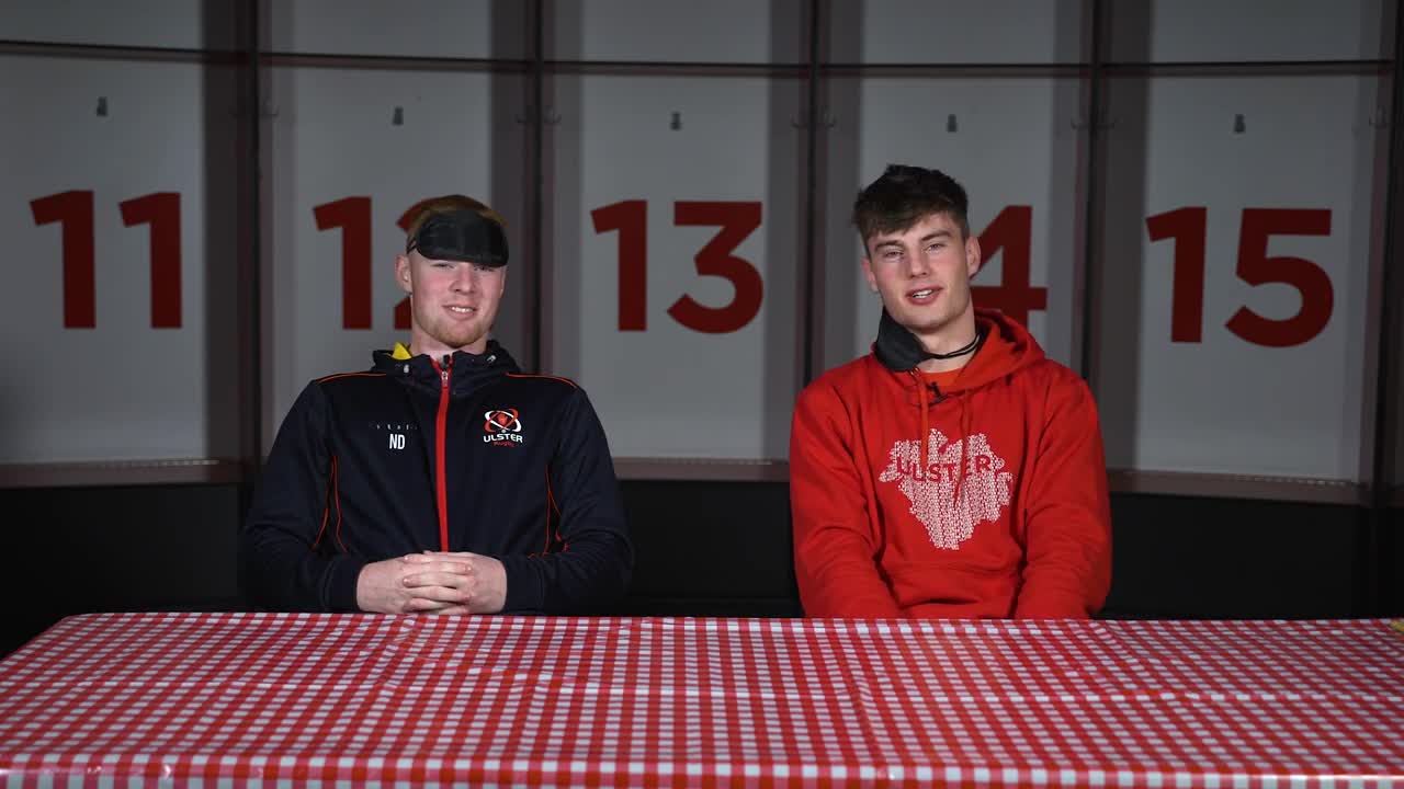 Guess the French food | Ulster Rugby’s Blind Taste Test Part 2