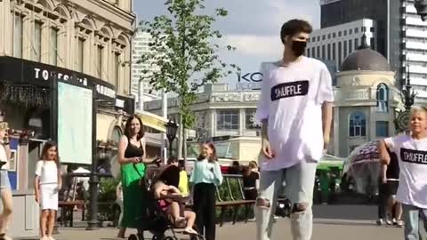 Мальчик Повторил наш Танец 😨🌟Tuzelity Shuffle 😎🔥
