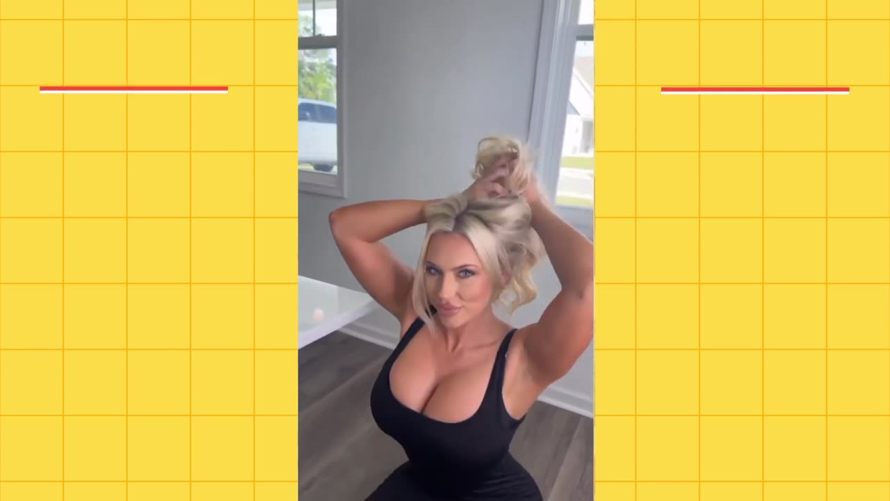 Big bank tiktok challenge 🔥🔥❤️🔥ClipchampGirls #twerkmusic #gym #fit #workout