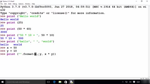 Python Tutorial for Beginners 5 - Python print() and input() Function