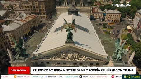 ÚLTIMA HORA | Zelensky acudirá a Notre Dame y podría reunirse con Donald Trump