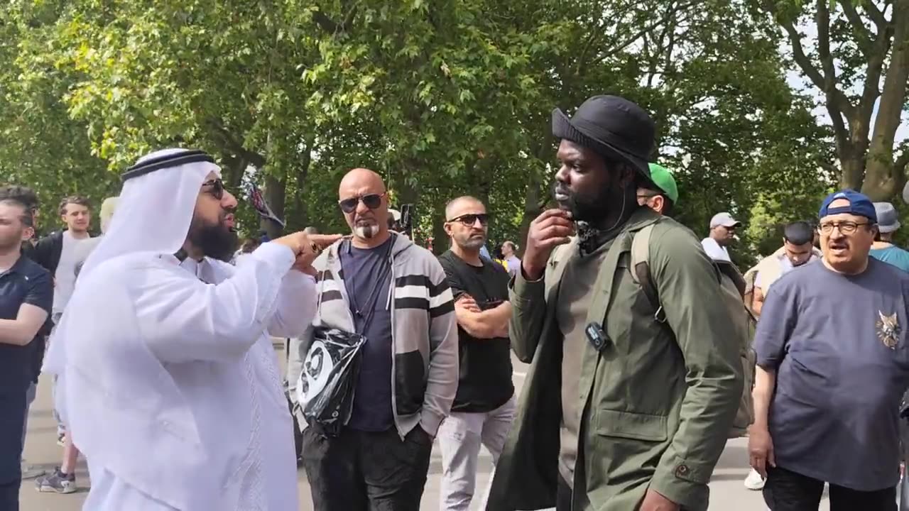 Christian Came Back To Challenge Islam On Allah The Father! Sheikh Mohammed _ Speakers Corner