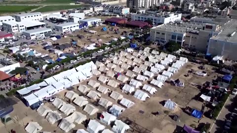 ‘We are tired’: Displaced Palestinian calls for truce