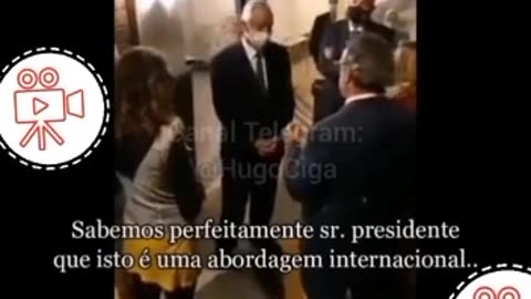 Conversa vazada com presidente de Portugal