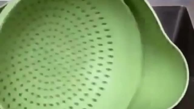 Draining food is so much easier and fun now