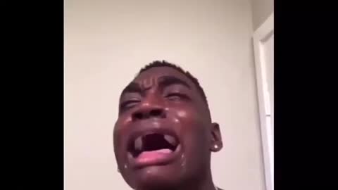 Black Guy Crying in a funny way Best Crying Clip for memes 2021 new memes for funny videos