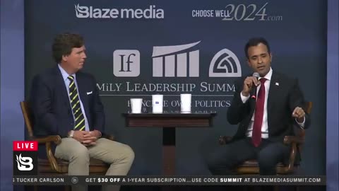 Blaze News - Vivek Reveals Dems Will NOT ALLOW Biden to Run Against Him