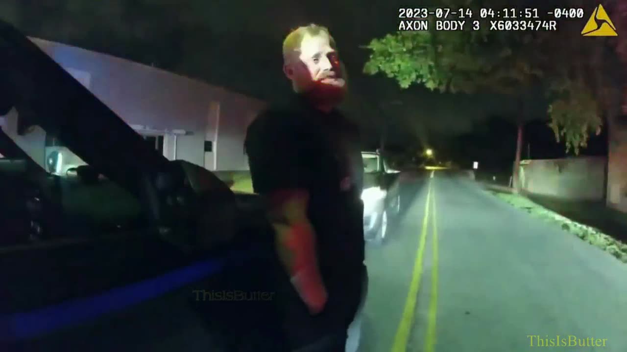 Body cam shows off-duty Elmwood Place police officer arrested for OVI, found asleep behind the wheel