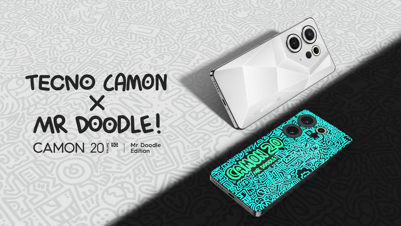 Introducing CAMON 20 X Mr Doodle Edition