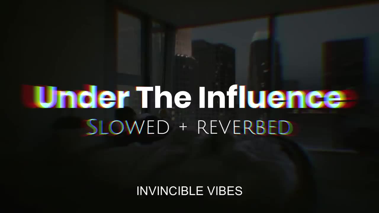 Under the influence chrish brown lofi song slowed reverse video song