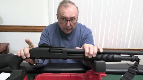 Installing rear sight Tokarev Hammer 12ga shotgun