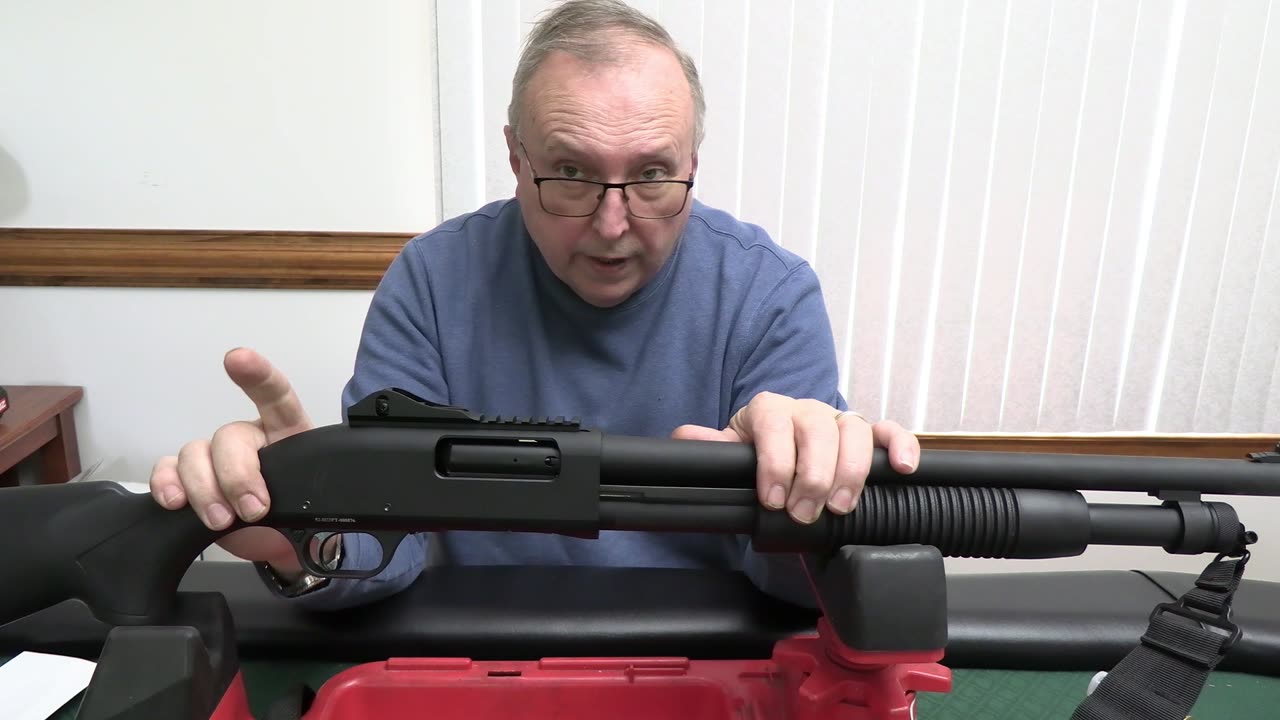 Installing rear sight Tokarev Hammer 12ga shotgun