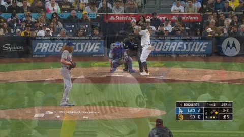 Dodgers v/s Padres MLB game highlights