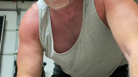 Working those Old Man Abs!!