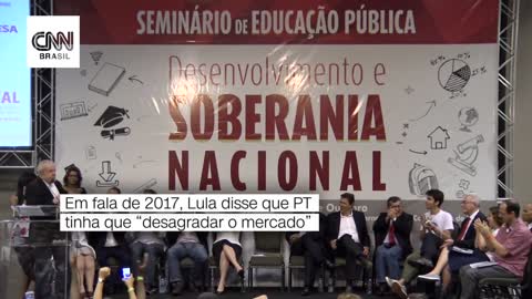 Redes resgatam fala de Lula contra o mercado: "Tem que desagradar"