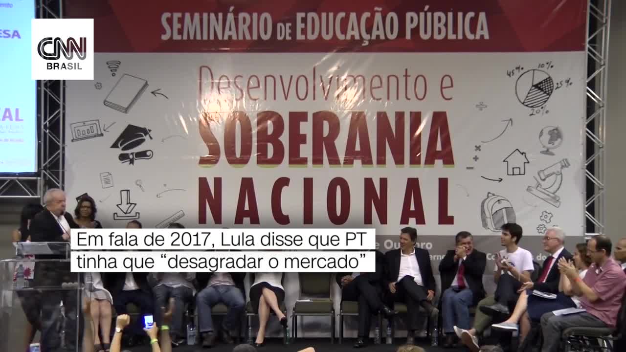 Redes resgatam fala de Lula contra o mercado: "Tem que desagradar"