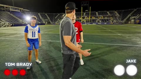 Epic High School Showdown: Can Jake Beat Tom Brady?