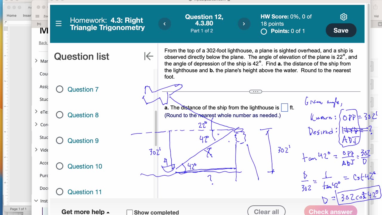 MAT 171 Tues Mar 19: Triangle Trig & Exam 2 Review