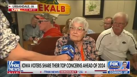 80-Year-Old Iowa Diner STUNS Host With Comments Scolding Jill Biden