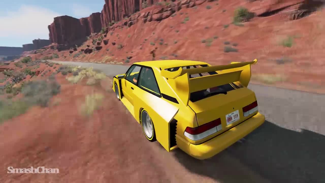 Cliff drops