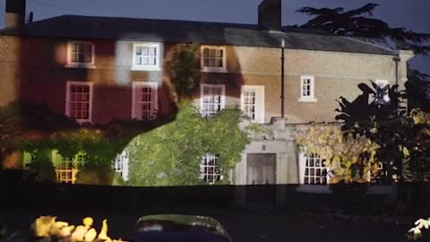 Greenpeace projects fuel poverty film onto Rishi Sunak’s Yorkshire home