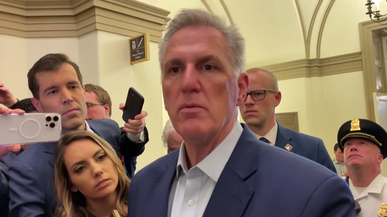 McCarthy says he sees “progress” on a spending deal