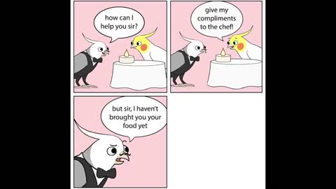 Funny Comics With A Parrot Twist
