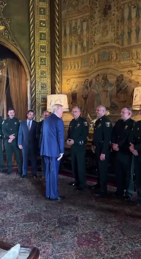 45+ meets with Martin Country Sheriff Deputies | Check Description