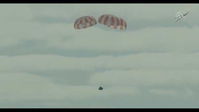 Historic NASA moon mission concludes with splashdown