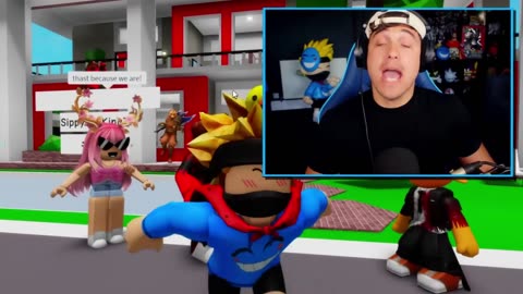 SUPERHERO vs SUPERVILLAIN WAR in Roblox BROOKHAVEN RP!!