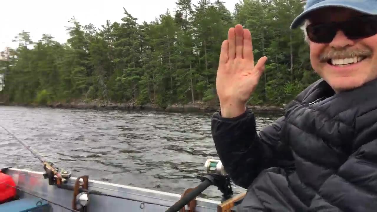 Camping in Grand Lake Matagamon, Maine