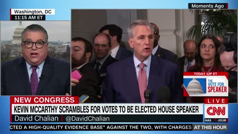 McCarthy calls out Gaetz in statement before House Speaker vote