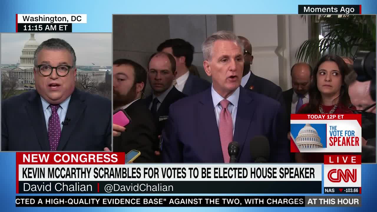 McCarthy calls out Gaetz in statement before House Speaker vote