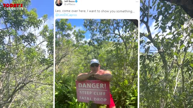 Amazon creator Jeff Bezos can't bear to see his girlfriend dying for Leonardo DiCaprio