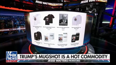 Watters on President Trump's mugshot