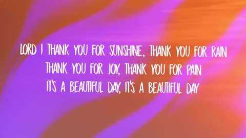 TRINIX X Rushawn - It’s A Beautiful Day (Lyrics) | Lord I Thank You For Sunshine Thank You For Rai